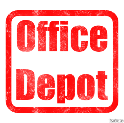 Office Depot Efeito de texto
