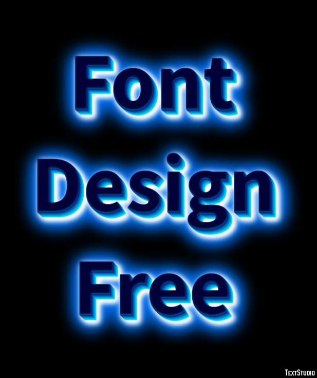 Font Design Free テキスト効果