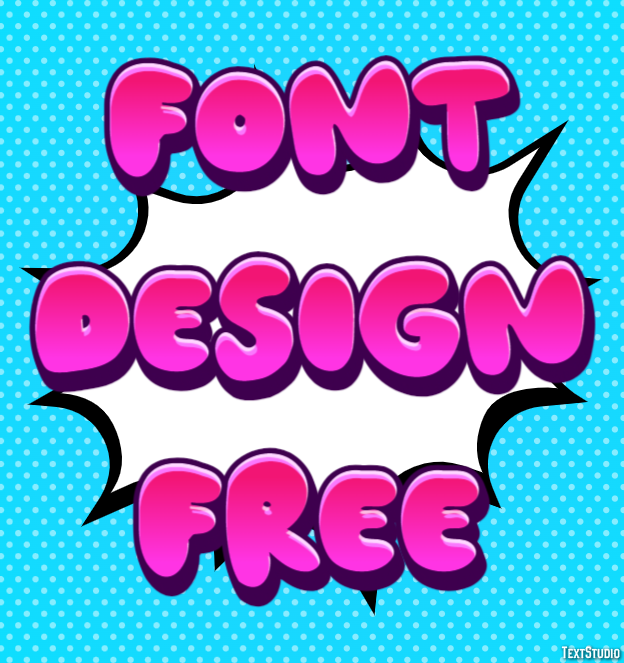 Font Design Free テキスト効果
