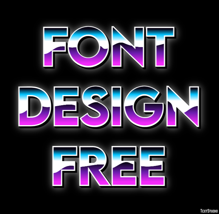 Font Design Free テキスト効果