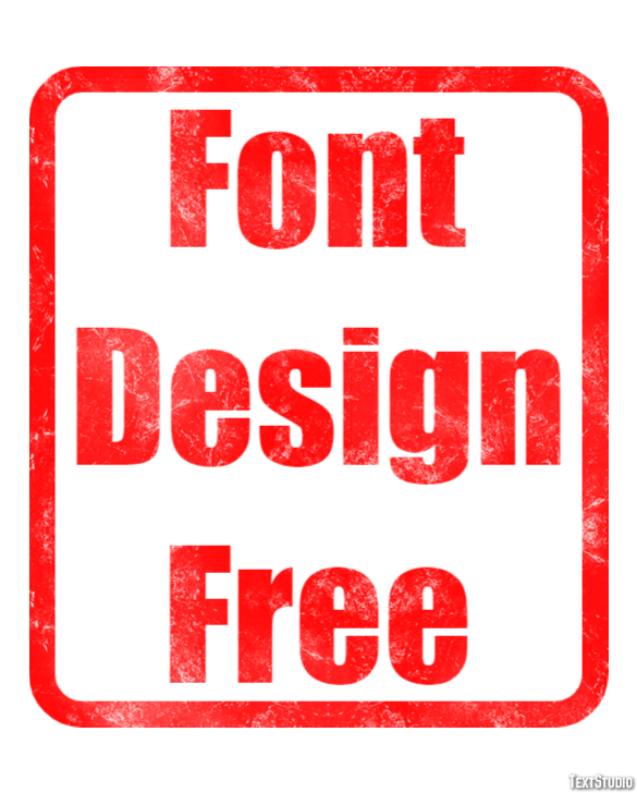 Font Design Free テキスト効果