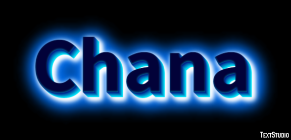 Chana Эффект текста