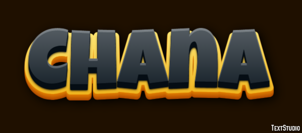 Chana Эффект текста