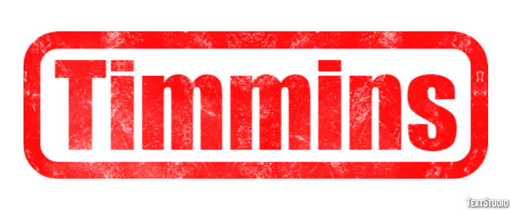 Timmins Efekt tekstowy