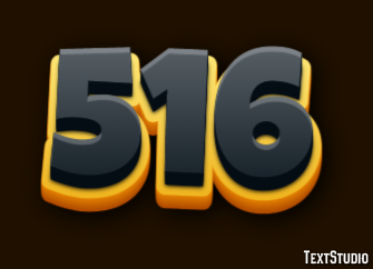 516 Text Effect
