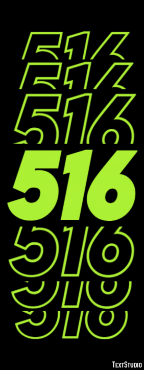 516 Text Effect