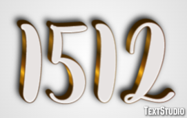 1512 Text effect