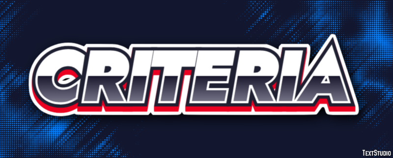 Criteria Text Effect