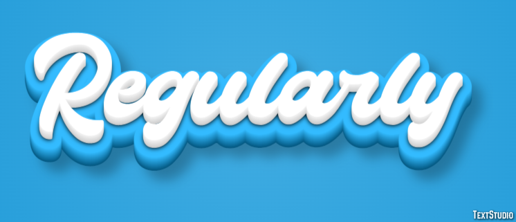 Regularly Text Effect