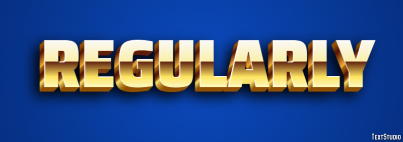 Regularly Text Effect