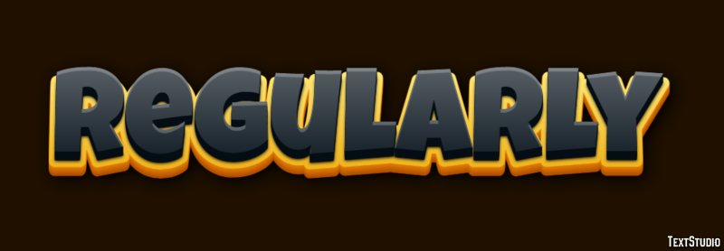 Regularly Text Effect