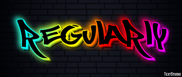 Regularly Text effect