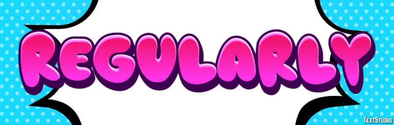 Regularly Text Effect