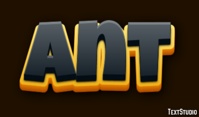 Ant Efeito de texto
