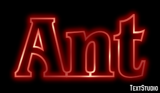 Ant Text Effect