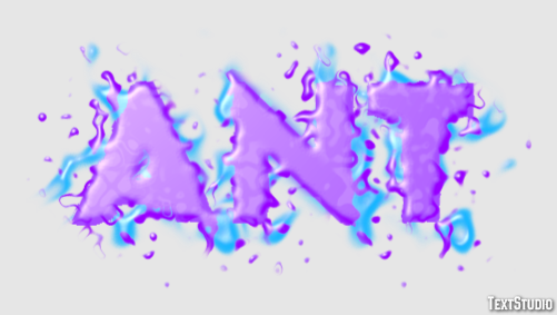 Ant Efeito de texto
