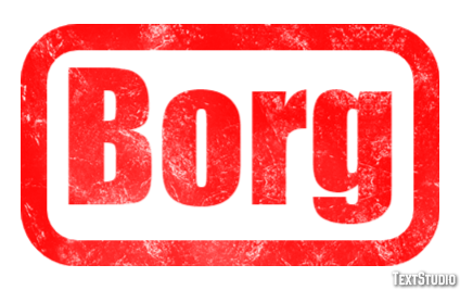 Borg Texteffekt