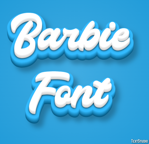 Barbie Font Text Effect
