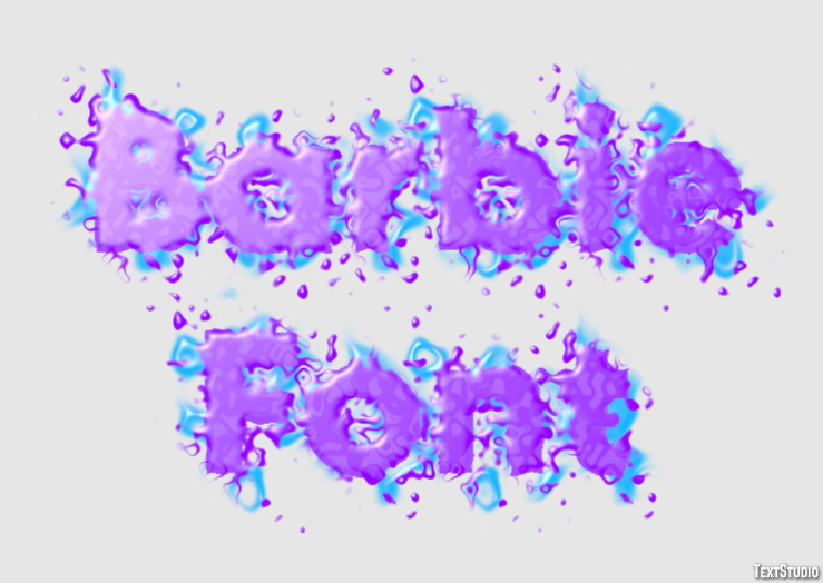 Barbie Font Efecto de Texto