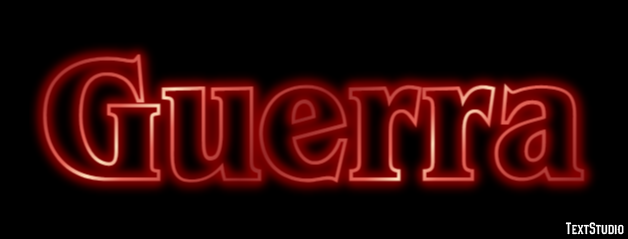 Guerra Efekt tekstowy