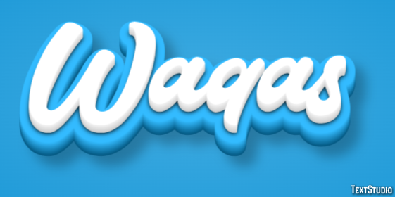 Waqas Texteffekt