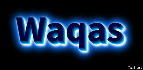Waqas Texteffekt