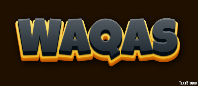 Waqas Text Effect
