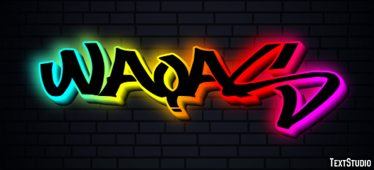 Waqas Text Effect