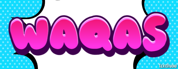 Waqas Text Effect