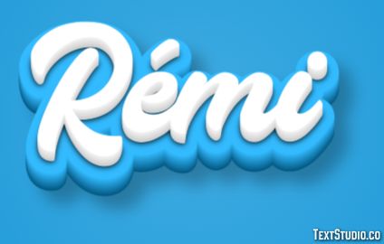 Rémi Tekst Effect