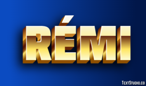 Rémi Tekst Effect