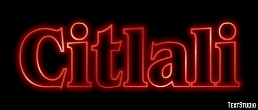 Citlali Efecto de Texto