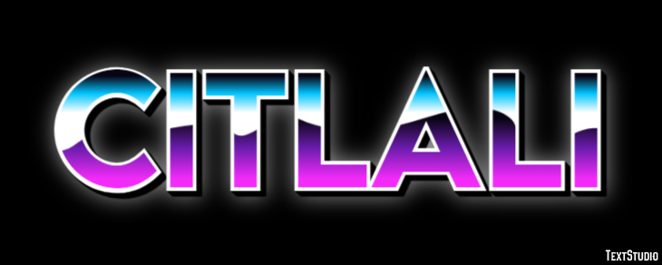 Citlali Efeito de texto