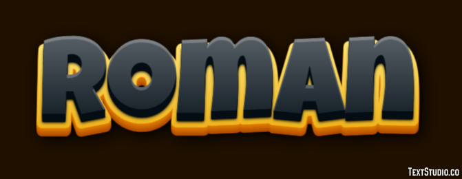 Roman テキスト効果