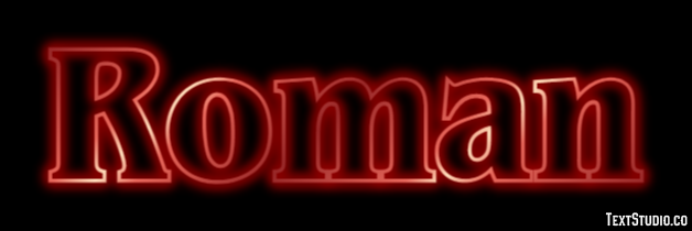 Roman テキスト効果