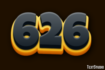 626 Text Effect