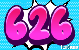 626 Text Effect