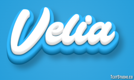 Velia Effetto testo