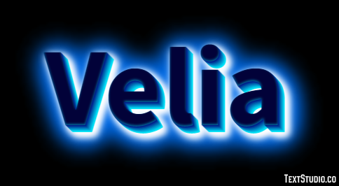 Velia Effetto testo