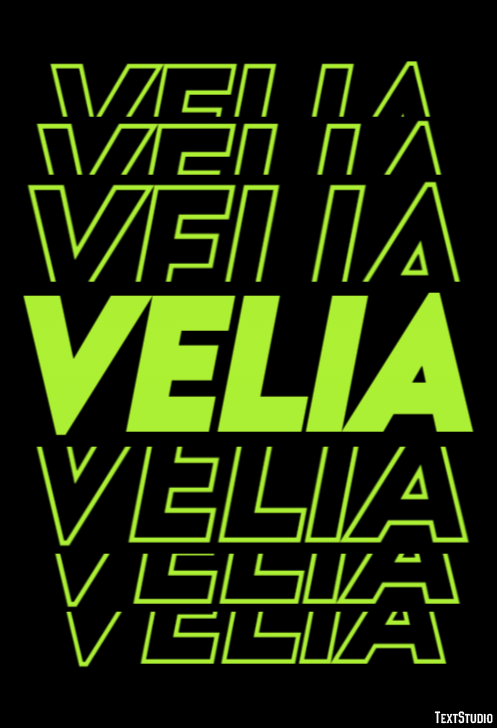 Velia Effetto testo