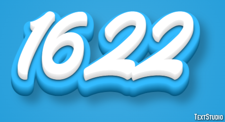 1622 Efecto de Texto