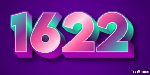 1622 Efecto de Texto