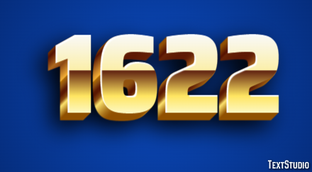 1622 Texteffekt