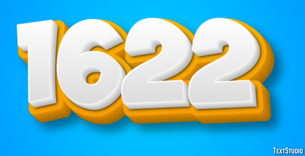 1622 Texteffekt