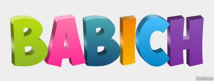 Babich Text Effect