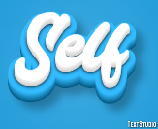 Self Texteffekt