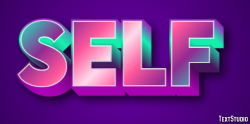 Self Texteffekt