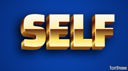 Self Text Effect