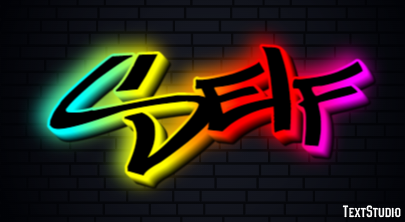 Self Text effect