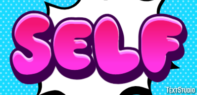 Self Texteffekt